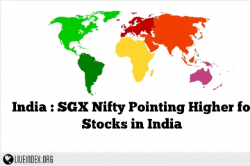 India : SGX Nifty Pointing Higher for Stocks in India