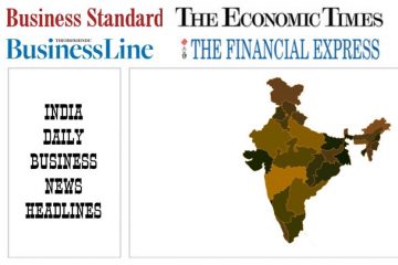 India : Business News Headlines – 29 Jul 2016