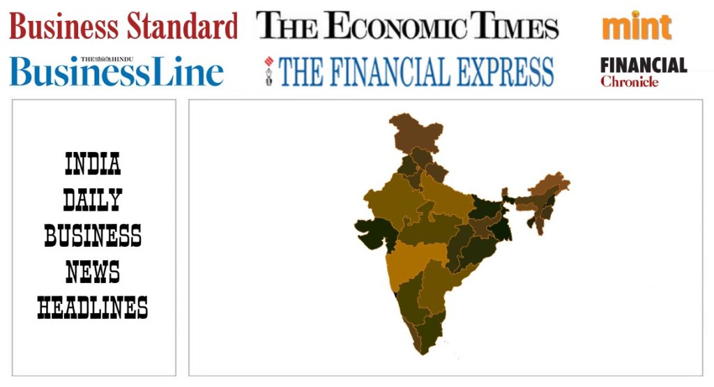 India : Business News Headlines – 09 Aug 2016