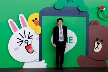 US : Line messaging app set to launch year’s biggest tech debut