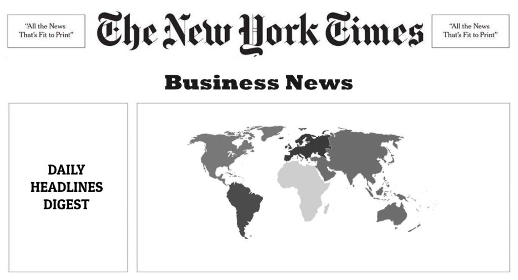 The New York Times Business News – 06 Jul 2016