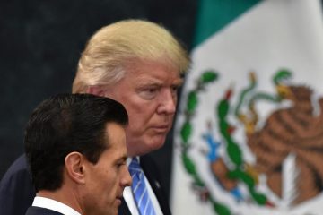 Why is Donald Trump meeting with the Mexican President Enrique Peña Nieto
