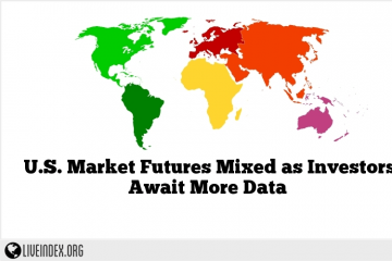 U.S. Market Futures Mixed as Investors Await More Data