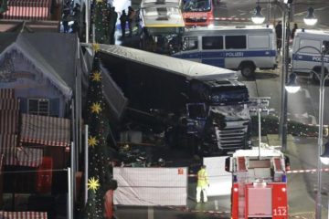 Truck ploughs into crowd at Berlin Christmas market, nine dead