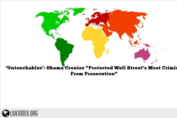 ‘Untouchables’: Obama Cronies “Protected Wall Street’s Most Criminal From Prosecution”