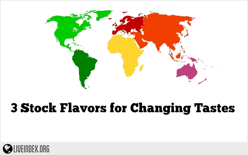 3 Stock Flavors for Changing Tastes