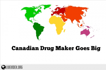 Canadian Drug Maker Goes Big