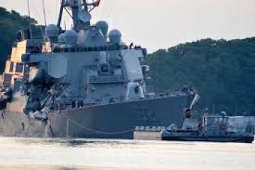 Bodies of missing sailors found in flooded compartments of U.S. destroyer