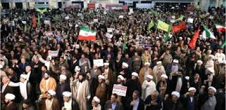 Iran said protesters should pay a high price if they break the law