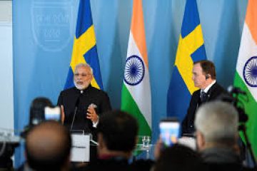 Sweden, India agree to strengthen cooperation on defence