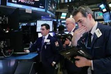 Dow suffers record decline in points as Wall Street leads global stocks lower