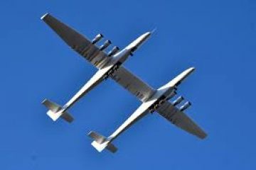 World’s largest plane makes first flight over California