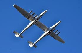 World’s largest plane makes first flight over California