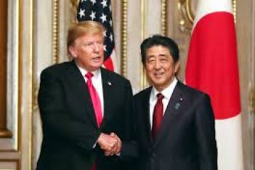 Trump presses Japan over trade gap, expects ‘good things’ from North Korea