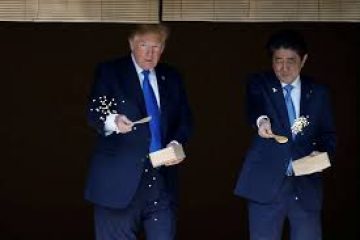 Japan woos Trump with pomp and circumstance, looks to avoid trade battle