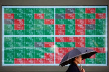 Asian shares make tepid recovery on tech rally and stimulus hopes