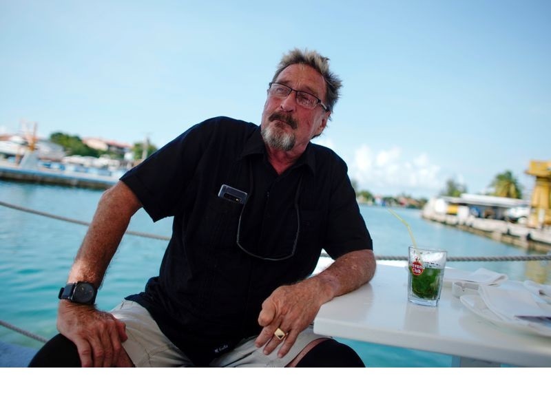 Antivirus software pioneer McAfee charged by U.S. with cryptocurrency fraud