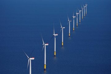 High stakes at sea in global rush for wind power