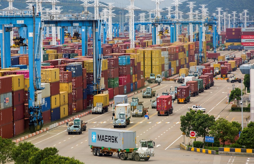 Chinese Exports Fall at Steepest Pace Since February 2020