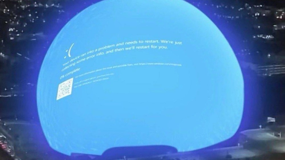 Microsoft’s blue screen of death