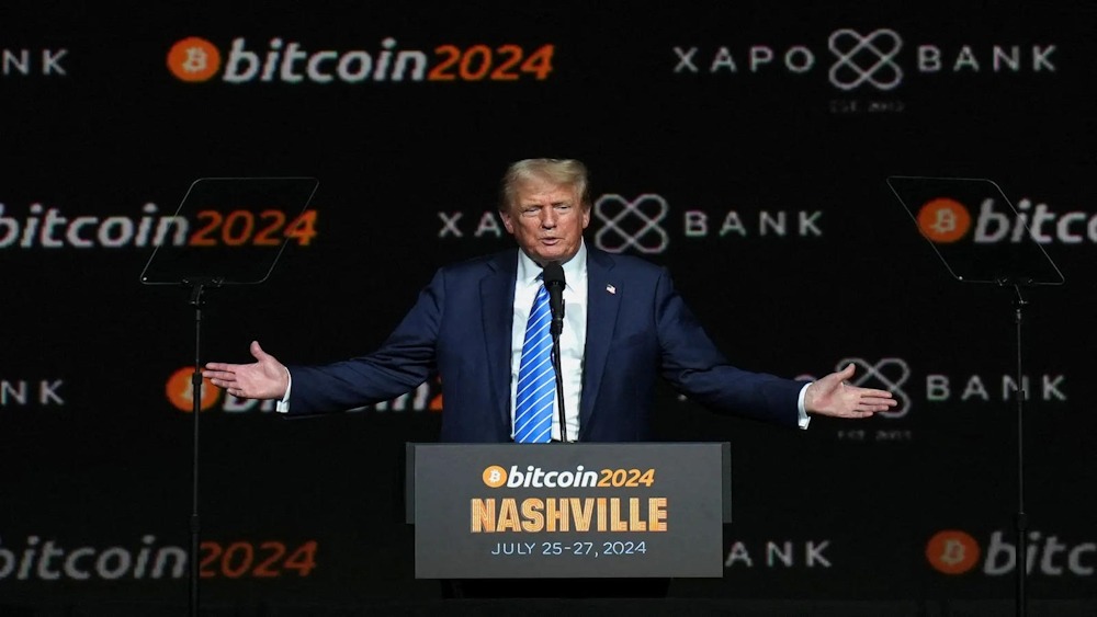 Trump aligns his campaign with the Crypto