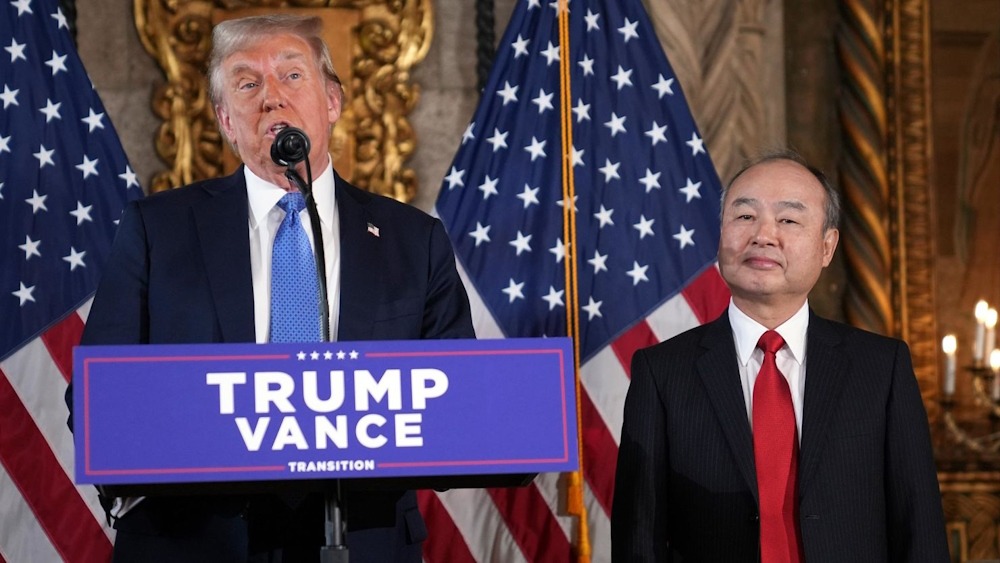 Trump and the CEO of SoftBank will announce a $100 billion investment in the US