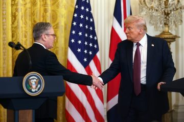 ‘Productive’ discussions on the UK-US trade pact are held between Keir Starmer and Trump