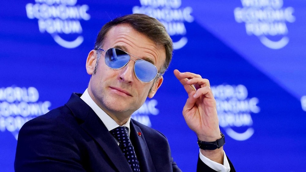 Macron’s Davos sunglasses reflected Trump-Macron friction